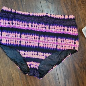 Torrid tie dye swim bottoms